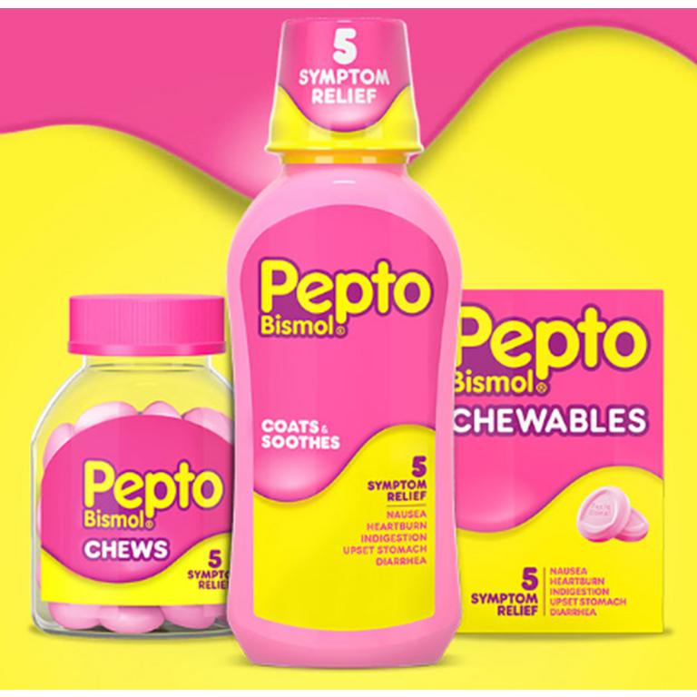 $1 off 1 ONE Pepto Bismol Product (excludes trial/travel size, Pepto Nausea, & Pepto Kids).