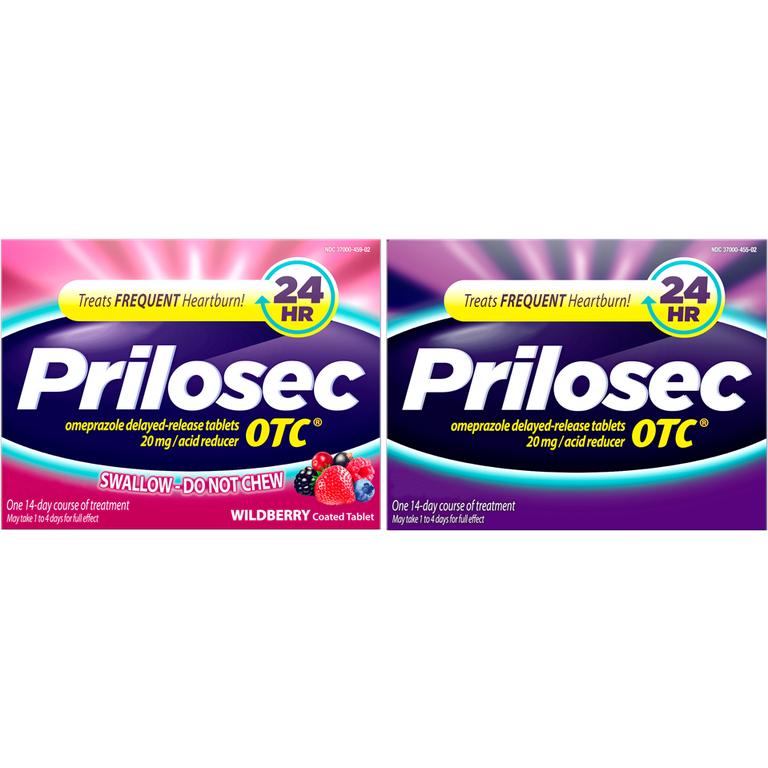 $2 off 1 ONE 28ct OR 42ct Prilosec OTC Heartburn Relief Product (excludes trial/travel size and 14ct).