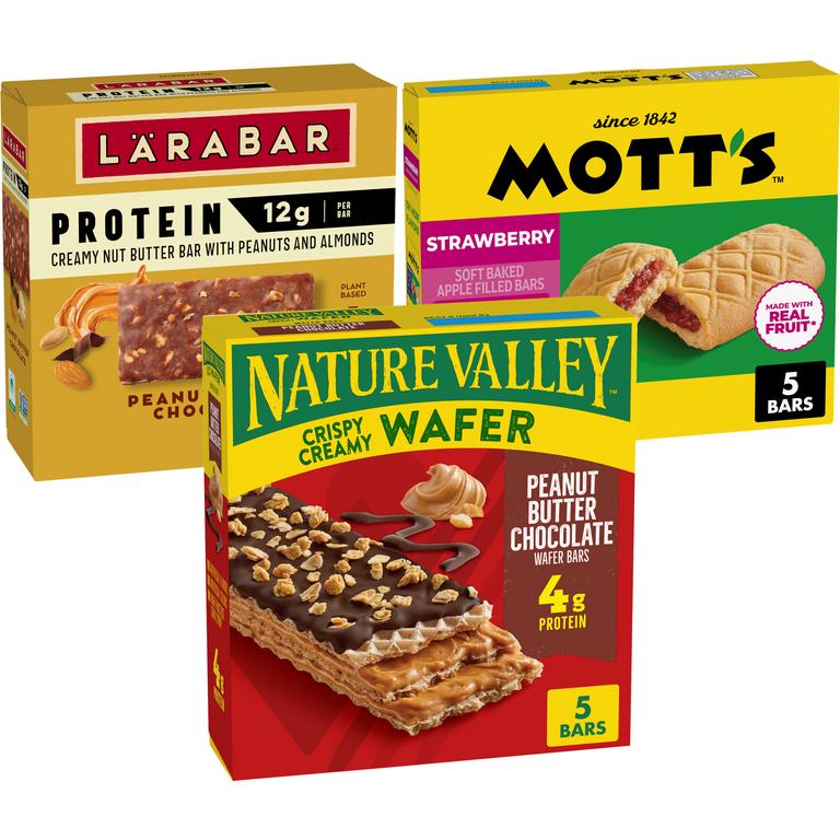 $0.50 off 2 When you buy TWO(2) BOXES any flavor/variety 4 COUNT OR LARGER Nature Valley™, Fiber One™, Protein One, General Mills Cereal Bars, Mott’s® Bars, Chex Mix™ Bars, LÄRABAR™ Bars, GHOST® Bars OR
