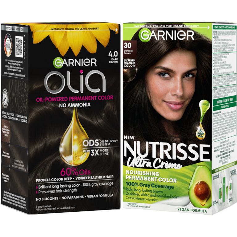 $5 off 2 off ANY TWO (2) Garnier® Nutrisse® or Olia® haircolor products