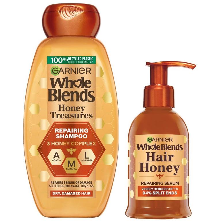 $3 off 2 on ANY TWO (2) Garnier Whole Blends® hair care products (excludes: 3oz sizes, 40oz sizes, twin & value packs)