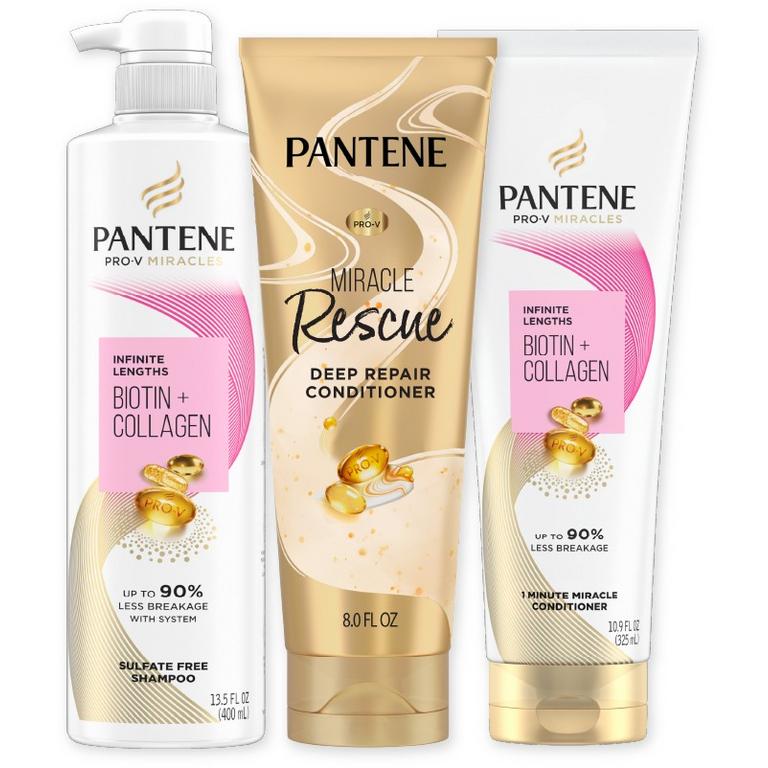 $3 off 1 ONE Pantene products including Miracle Rescue, Pro-V Miracles, and Nutrient Blends (excludes all Trial/Travel size, Abundant & Strong, Pro-V, and Gold Series)