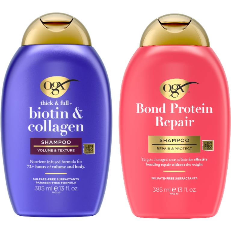 $4 off 2 on any TWO (2) OGX® Hair products (excludes trial & travel sizes)