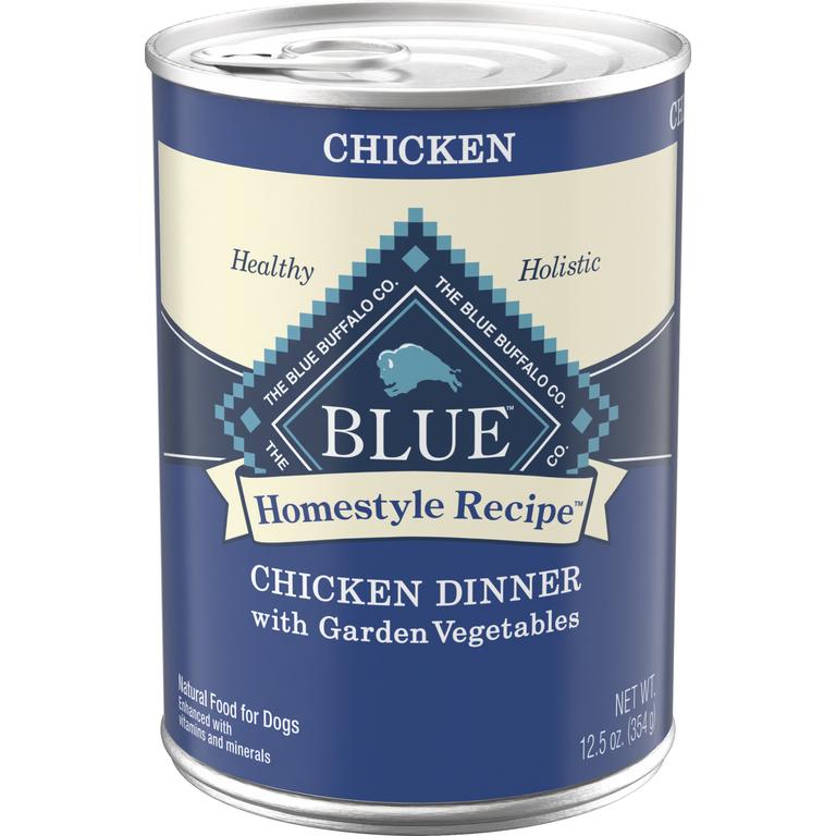 $1 off 3 when you buy Three (3) cans of Blue Buffalo™ wet dog food (excludes MP)