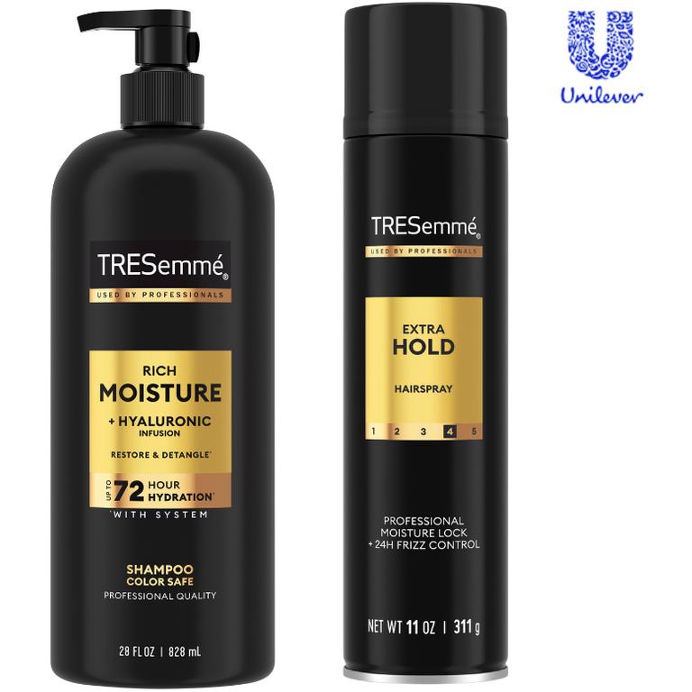 $4 off 2 on TWO (2) select TRESemmé hair products.