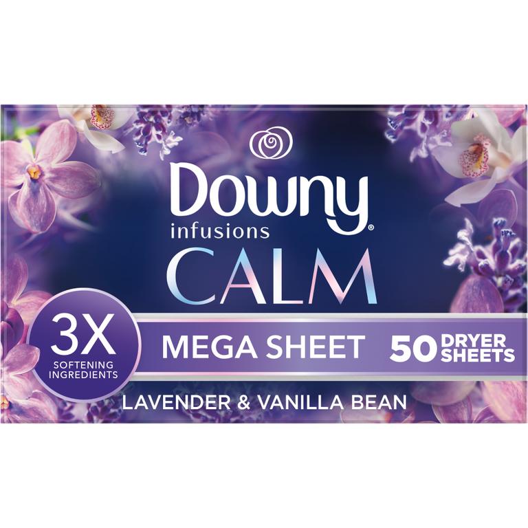 $1 off 1 ONE Downy Mega Sheets 50-60 ct (includes Infusions and Downy Light Sheets) (excludes travel size).