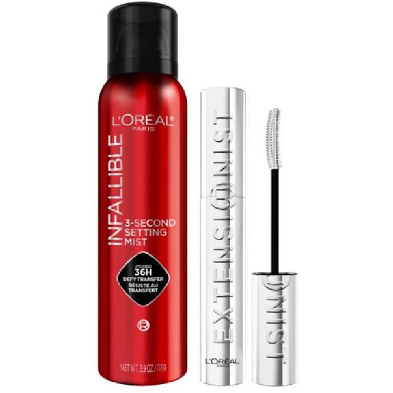 $6 off 2 on TWO (2) select L’Oreal Paris Cosmetics products