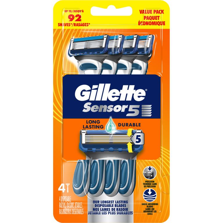$3 off 1 ONE Gillette Disposable Razor (excludes Gillette Black, Prestobarba2 5ct, Gillette Refillable Handles, Gillette Blade Refills, and Venus Products).