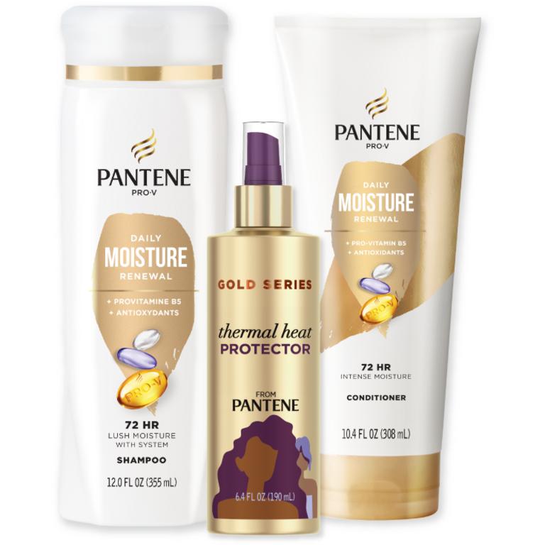 $3 off 2 TWO Pantene Products including Pantene Pro-V and Gold Series (excludes trial/travel size, Stylers, Nutrient Blends, Miracle Rescue, Pro-V Miracles, and Abundant & Strong).