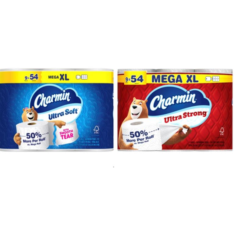 $3 off 1 ONE Charmin Ultra Paper Products Select Varieties