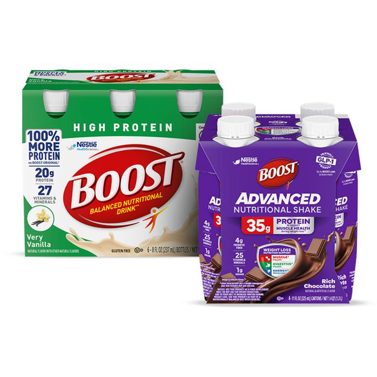 $4 off 1 on ONE (1) BOOST® Nutritional Shake Multipack, 4-pack or larger