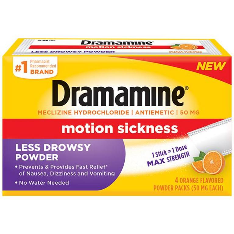 $3 off 1 on ONE (1) DRAMAMINE® Less Drowsy Powder