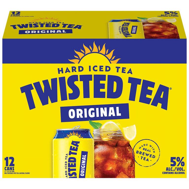 $5 off 1 via Rebate on the purchase of ONE (1) 12 pack of Twisted Tea® (Any Variety)