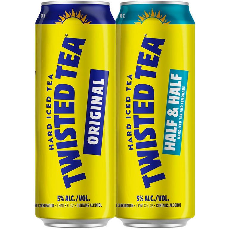 $3 off 2 via Rebate on the purchase of TWO (2) 24 fl oz cans of Twisted Tea® (Any Variety)