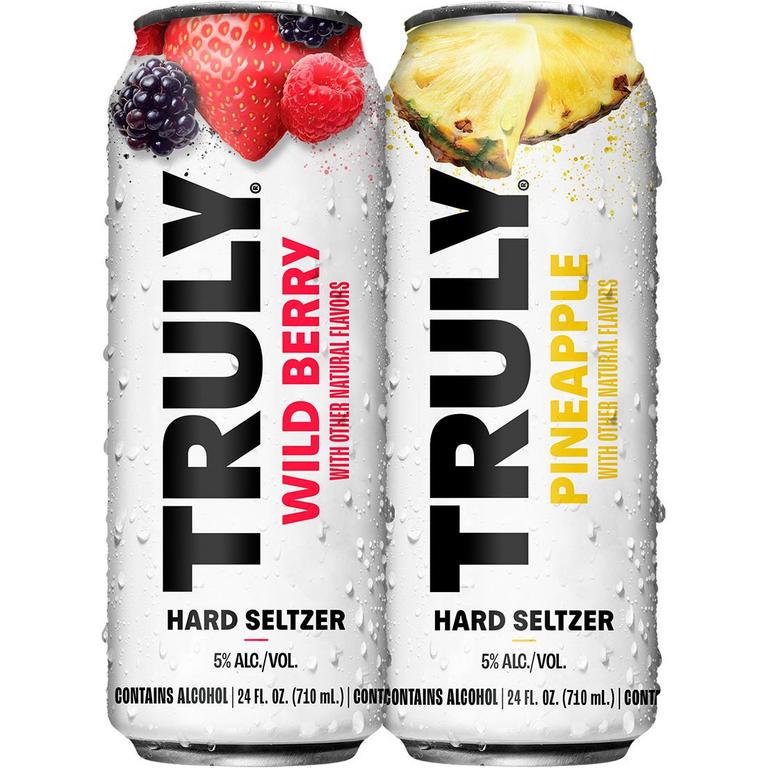 $3 off 2 via Rebate on the purchase of TWO (2) 24 fl oz cans of Truly® Hard Seltzer (Any Variety)