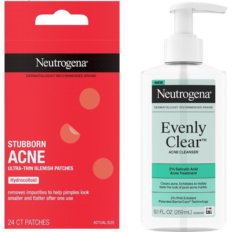 $3.50 off 1 on any ONE (1) NEUTROGENA® ACNE product (excludes trial/travel & bar soaps)
