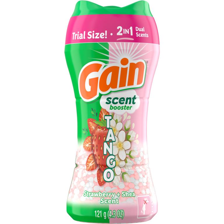 $1 off 1 ONE Gain In-Wash Scent Boosters 4.3-6.5 oz (excludes Gain Rinse, Gain Flings, Gain Liquid/Powder Laundry Detergent and trial/travel size).