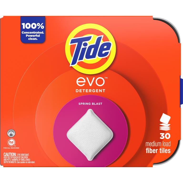 $3 off 1 ONE Tide EVO Laundry Detergent 30 ct (excludes trial and travel size).