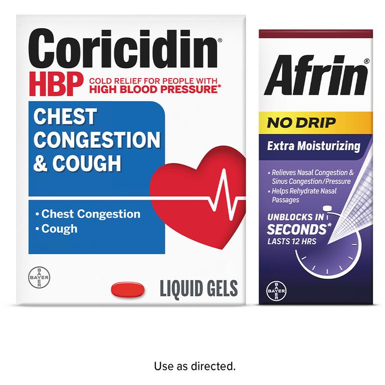 $2 off 1 on any ONE (1) Coricidin® OR Afrin® Adult or Children's Select Varieties
