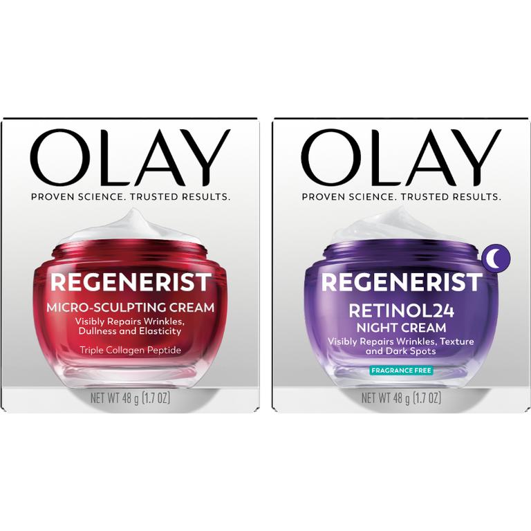 $4 off 1 ONE Olay Facial Moisturizer, Eye, Serum or Treatment (excludes Complete, Active Hydrating, Total Effects, Age Defying, Body Products and Mini/trial/travel).