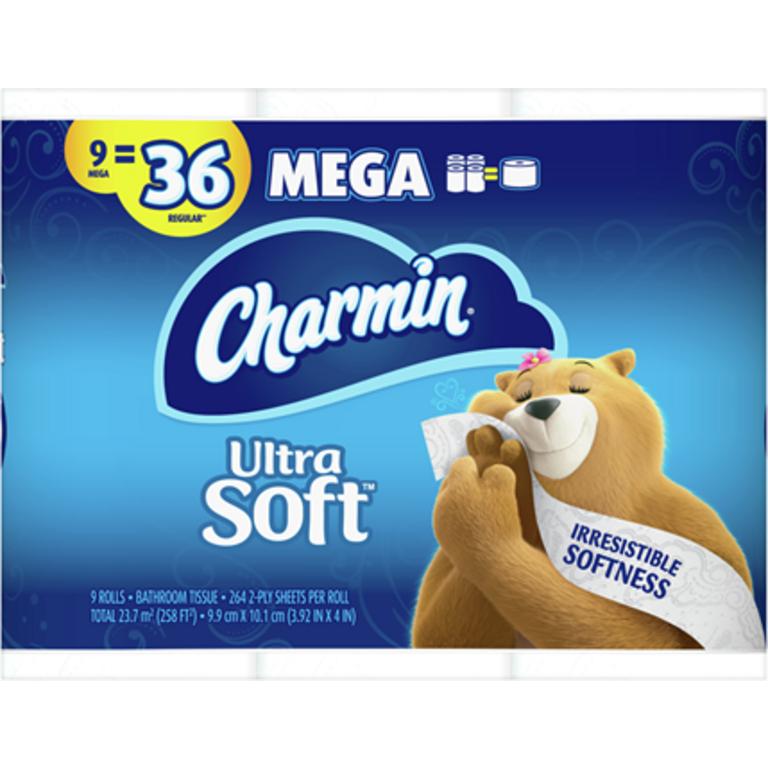 $2 off 1 ONE Charmin Paper Products Select varieties.