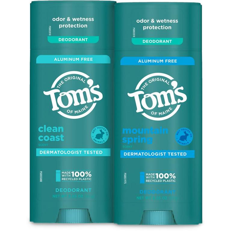 $4 off 2 On any TWO (2) Tom’s of Maine Deodorants (3.25oz ONLY)