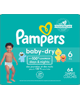 $9 off 1 Pampers Baby-Dry Super Packs Select varieties.