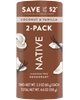 $5 off 1 2-Pack Native Deodorant Select varieties.